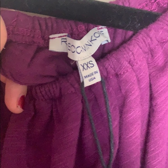 SOLD - NEW! Rebecca Minkoff purple off-the-shoulder dress - Picture 5 of 8